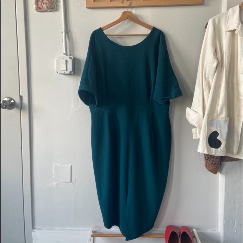 ASOS Wiggle Dress, Teal Size 18